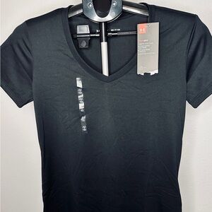 Under Armour Women's Black‎ V-Neck Top NWT